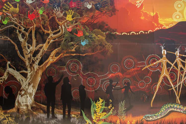 Outside wall of Cooinda Classroom